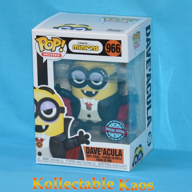 Funko Pop Minions 2 Dave'acula #966 