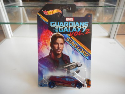 Hotwheels Guardians of the Galaxy 2 Sling Shot Star-Lord in Rot auf Blister