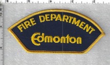 Edmonton Fire Department (Alberta, Canada) Shoulder Patch