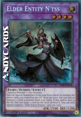 ELDER ENTITY N'TSS (Große N'tss Entität)   Secret   RA01 EN026   1Ed   Yugioh