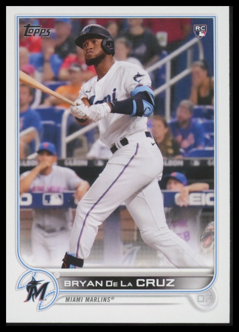 2022 Topps #22 Bryan De La Cruz Rookie
