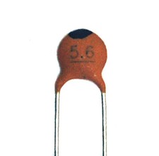 100pc Disc Ceramic Capacitor 5.6pF 50V  0.25pF NP0 RoHS Taiwan NPO