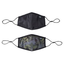 Puma Mouth Nose Protection Makeshift Mask 2 Pack Unisex Forest Night Camo