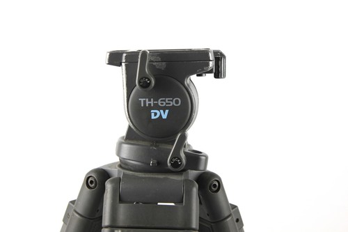 Tripod of sliding LIBEC TH-650 DV tripod for video or photo - Picture 3 of 9