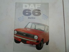 Catalogue brochure DAF 66