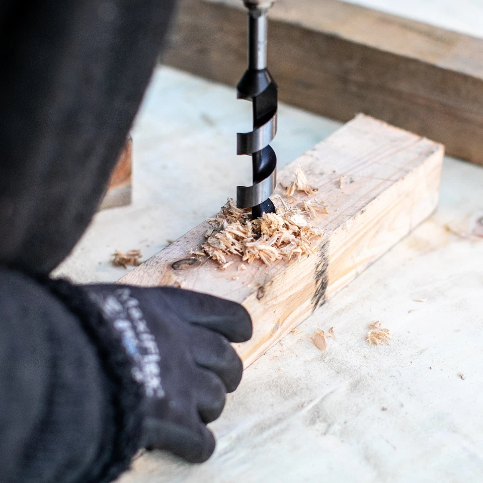 Holzbohrer Spiralbohrer Schlangenbohrer Set Durchmesser 6-18mm Länge 460 mm 6tlg - Bild 3 von 3