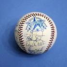 1995 American League All Star team autographed baseball 25 sigs Ripken, Puckett