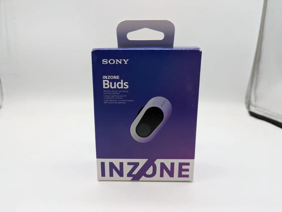 SONY In-Ear Kopfhörer Inzone Buds Gaming Headset Funk Wireless Weiß B-WARE - Bild 2 von 4