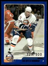 2003-04 O-Pee-Chee Blue Dave Scatchard 129/500 New York Islanders #98
