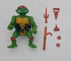 Raphael 1988 Playmates TMNT Soft Head W/ Accessories Vintage Ninja Turtles