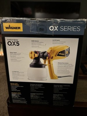 Wagner 0520112 Control Spray QX5 Handheld Stain Paint Sprayer for
