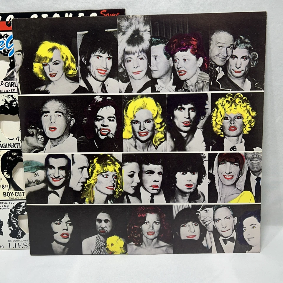 The Rolling Stones ‎~ SOME GIRLS ~ ‎1978 Vinyl Album 1st Press Banned Cover ~ EX - Image 3 of 4