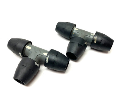 Airnet 2811 1005 80 Equal Tee Socket Fitting DN20 3/4'' Air Pipe LOT OF 2