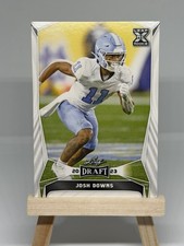 2023 Leaf Draft Josh Downs #57 Rookie Card RC North Carolina Tar Heels. rookie card picture