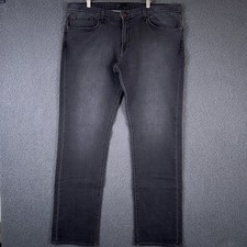 AGAVE DENIM Pure West Classic Straight Jeans Men Size 42x34.5 Gray