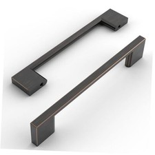 Cabinet Pulls 5 Inch 128MM 5"/128MM Hole Center Oil Rubbed Bronze 10 Pack