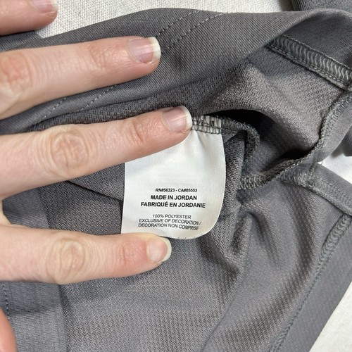 Nike grau Superset Langarm 1/4 Reißverschluss Herren M Training Top AR3716-056 Laufen - Bild 6 von 11