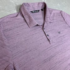 Travis Mathew Polo Shirt Men 2XL XXL Short Sleeve Golf Casual Performance Logo 
