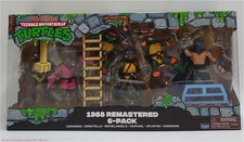 Teenage Mutant Ninja Turtles: Classic 4" Remastered Figure Bundle - SEE DETAILS