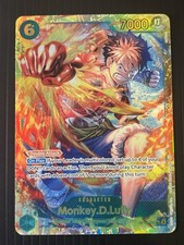 Monkey D. Luffy OP13-118 SEC Secret Rare English FOIL One Piece TCG Card