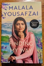 FINDING MY WAY  - Malala Yousafzai  - HAND SIGNED - UK 1st/1st - HB