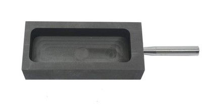 OTOOLWORLD Gold Silver Graphite Ingot Mold Crucible Mould 5000g, Gold,Silver 