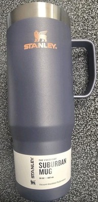 new STANLEY The Everyday Suburban Mug | 30 OZ black hot cold cup water coffee