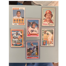 Vintage Baseball Card Lot HOF Stars Raw Ungraded Collection Eckersley(RC) + More