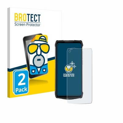 2x Schutzfolie Matt für Ulefone Power Armor 13 Displayschutz Antireflektierend