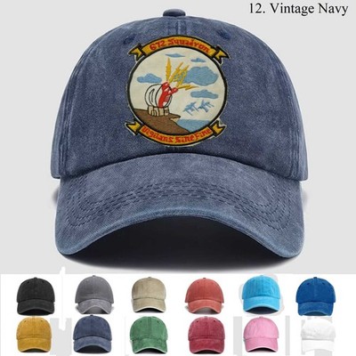 Customized Embroidered Hat 672nd Aircraft Control & Warning Sq, Trucker Hat
