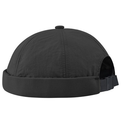 Quick Dry Brimless Hat Visor-Less Docker Beanie Lightweight