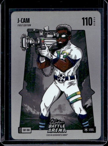 2026 Bo Jackson Battle Arena Griffey J-Cam Silver Battlefoil Steel #SBF-100