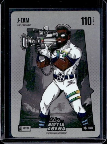 2026 Bo Jackson Battle Arena Griffey J-Cam Silver Battlefoil Steel #SBF-100