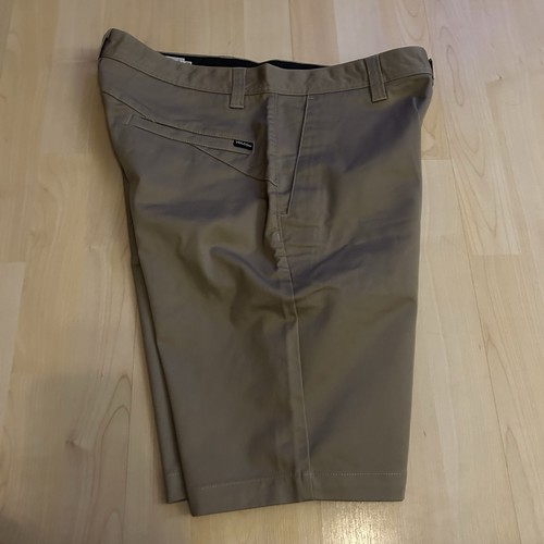Volcom Men’s Frickin Modern Stretch 21” Shorts Chino Repreve Beige Sz 32 NEW NWT - Picture 13 of 15