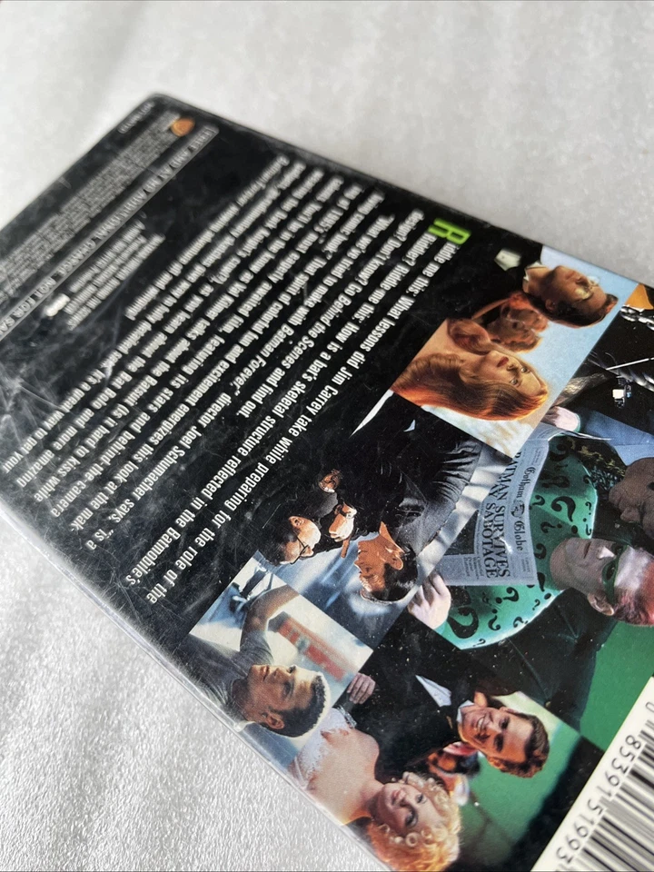 Batman Forever - Behind The Scenes (VHS, Promo) NEW SEALED w Fraying - Image 4 of 4