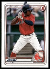 2020 Bowman Draft #BD-137 Gilberto Jimenez