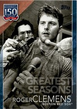 2019 Topps 150 Years of Baseball Greatest Seasons BLUE GS-2 Roger Clemens SP