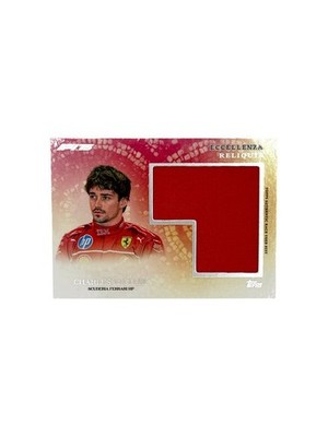 Topps F1 Eccellenza 2025 Charles Leclerc Ferrari Race Used Suit Patch Relic