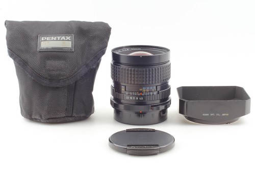 Late【 N Mint+++ w/Case, Hood】SMC Pentax 67 75mm F/4.5 Wide Angle Lens From JAPAN - Picture 7 of 12