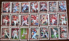 2025 Topps Series 1 + 2 Baseball Team Set 21 Cards St Louis Cardinals Masyn Winn