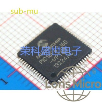 PIC18F67J60-I/PT Ethernet Microchip microcontroller #sub/95