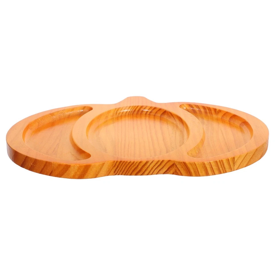 Rustic Wooden Pumpkin Shaped Serving Tray Thanksgiving Charcuterie Board
