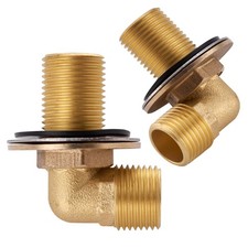 Commercial Faucet Installation Kit, 1/2" IPS Male x 1/2" IPS Male Faucet Adap...