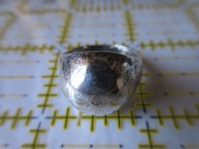 Signed STERLING 925 High Domed Sterling Ring Size 7-3/4