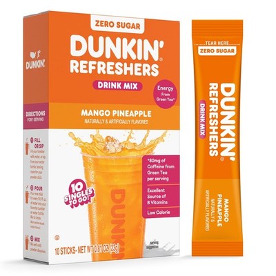 Mango Pineapple Green Tea Drink Mix