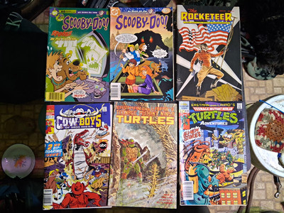 Scooby-Doo! Comic Lot #85 #95 TMNT Adventures  Rocketeer Moo Mesa