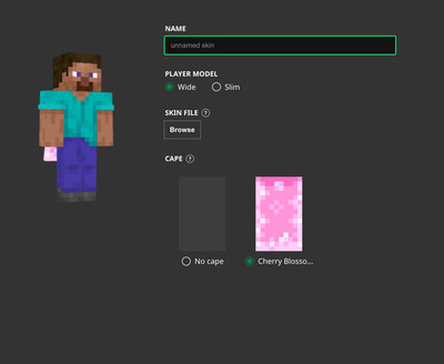 Cherry Blossom Minecraft Cape Account - Dm for Price