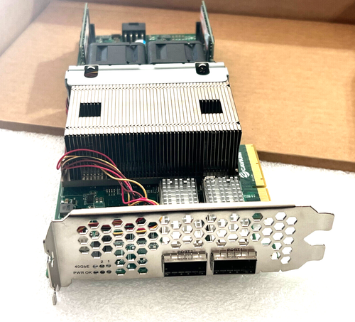 CN7890 CAVIUM 2.0GHZ 32GB DDR4 MEM DUAL QSFP+ 40GB PCI-E NETWORK CARD - Picture 4 of 7