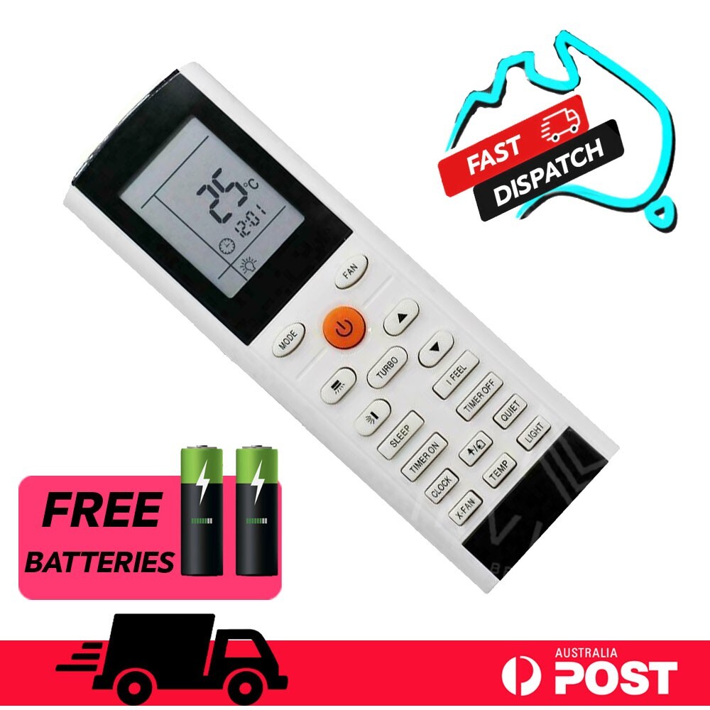 Air Conditioner Remote Control Braemar models LSHV60D1S, LSHV70D1S