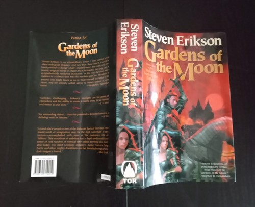 GARDENS OF THE MOON by Steven ERIKSON 1999 HC TOR BCE MALAZAN Book of Fallen - 第 2/9 張圖片